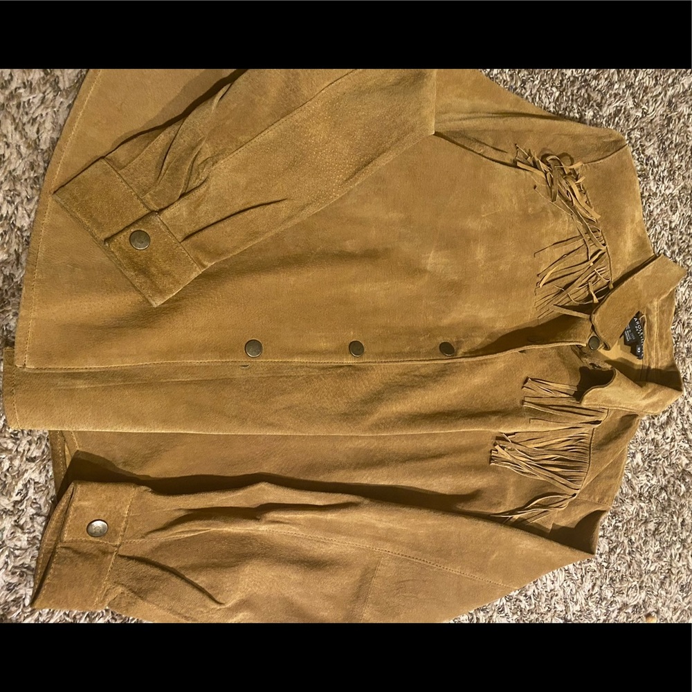 Vintage Carole little genuine leather jacket